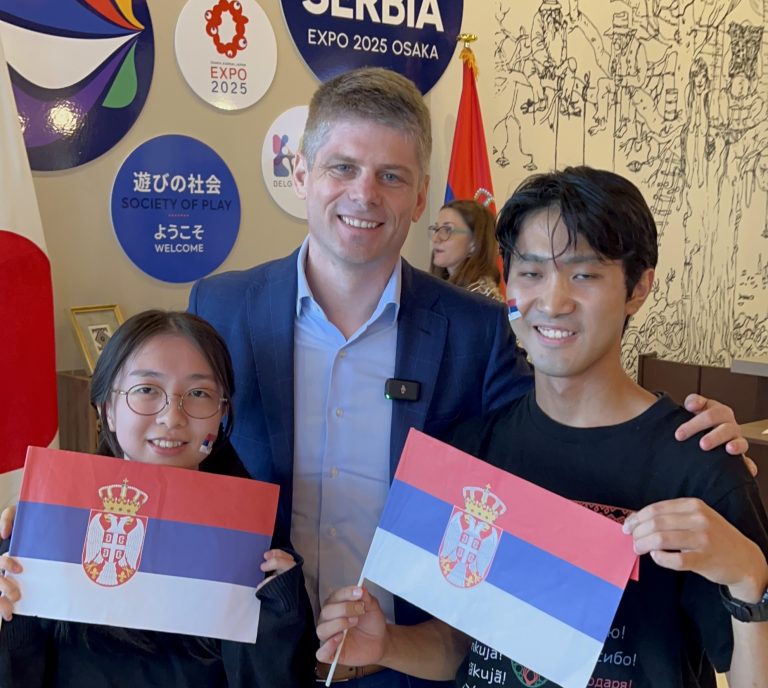 Гујон: Виртуални музеј „Наслеђе Србије“ одушевио јапанску публику на српском павиљону у Осаки