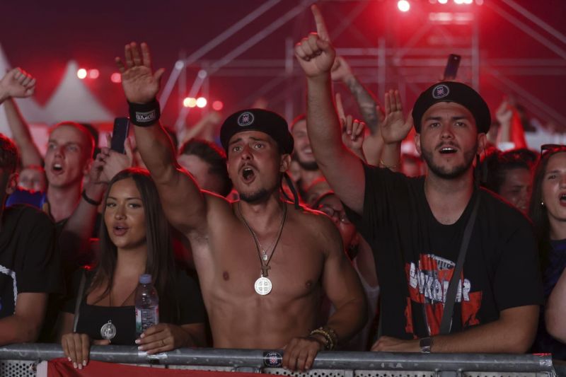 Image for the Tweet beginning: 🚨🇭🇷 Croatian handball players, who