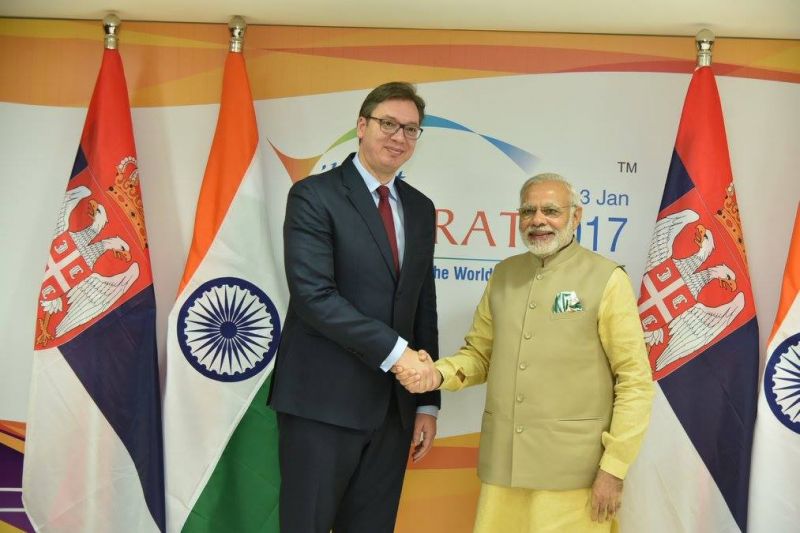 Image for the Tweet beginning: 🌐🇷🇸 President @avucic  announces