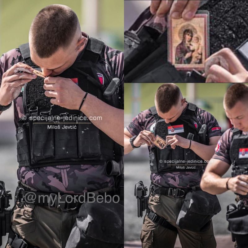 Image for the Tweet beginning: 🇷🇸⚔️ Serbian Special Forces at