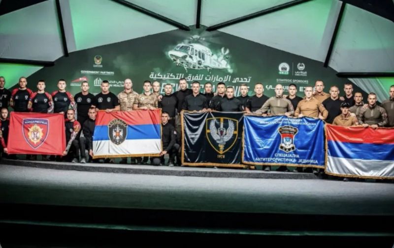 Image for the Tweet beginning: 🇷🇸⚔️Three special units from Serbia