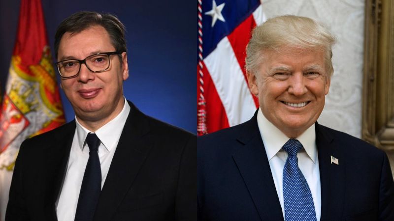 Image for the Tweet beginning: 🇷🇸🇺🇸 @predsednikrs on relations with