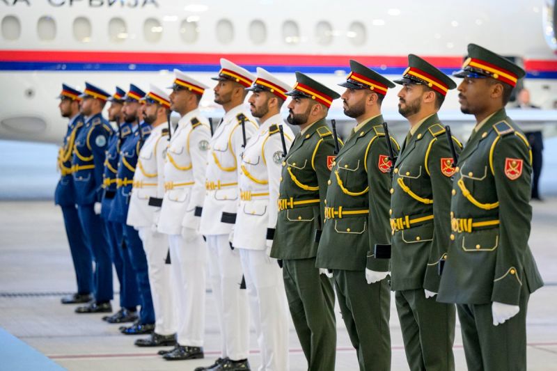 Image for the Tweet beginning: 🇦🇪 President of Serbia Aleksandar