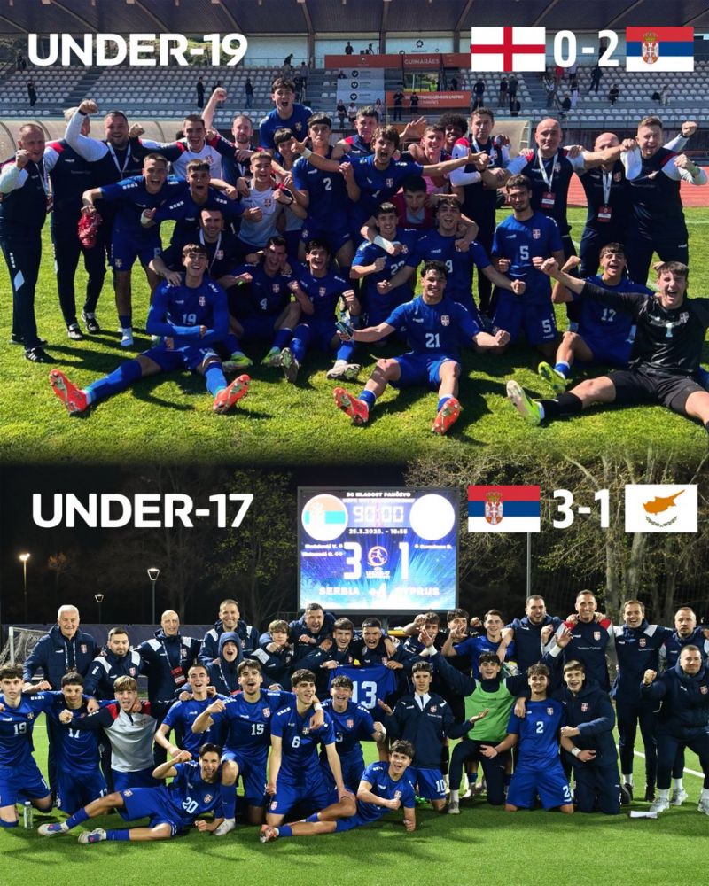 Image for the Tweet beginning: New generation. Same spirit. 🇷🇸⚽️

Great