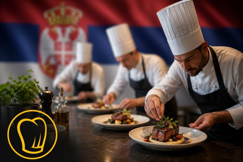 Image for the Tweet beginning: 🇷🇸🍽️ Serbia’s culinary scene earns