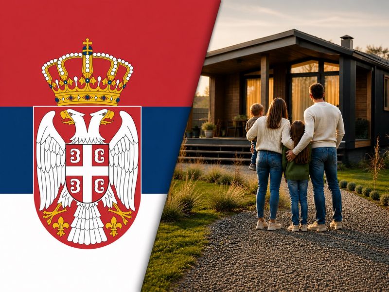 Image for the Tweet beginning: 🇷🇸🏡 Serbia launches one of