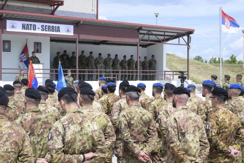 Image for the Tweet beginning: 🇷🇸 First joint military exercise