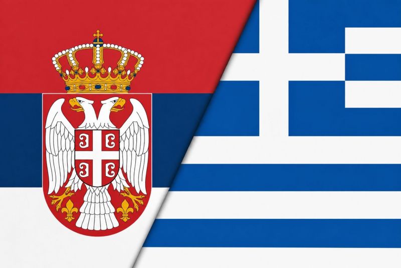 Image for the Tweet beginning: 🇷🇸🇬🇷 Serbia and Greece continue