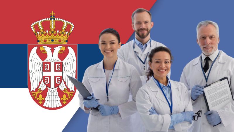 Image for the Tweet beginning: 🇷🇸 Serbian doctors make medical
