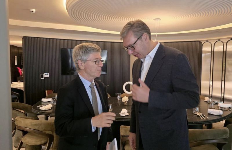 Image for the Tweet beginning: 🇷🇸 Serbian @predsednikrs- @avucic met