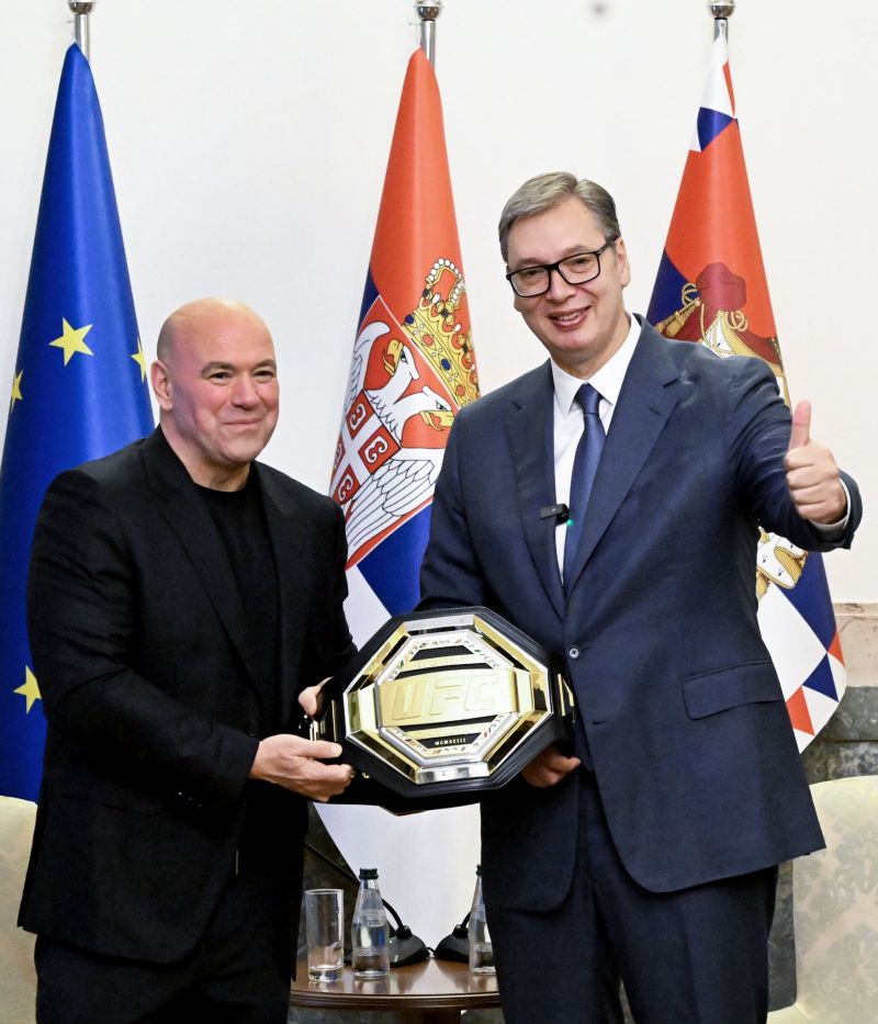 Image for the Tweet beginning: 🥊🇷🇸 UFC Fight Night on