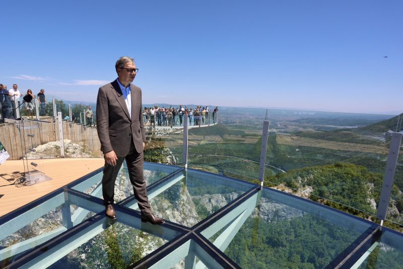 Image for the Tweet beginning: 🏞️🇷🇸Kablar Viewpoint officially opened
 
The
