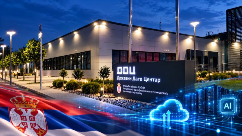 Image for the Tweet beginning: 🇷🇸💻Serbia understands that sovereign cloud