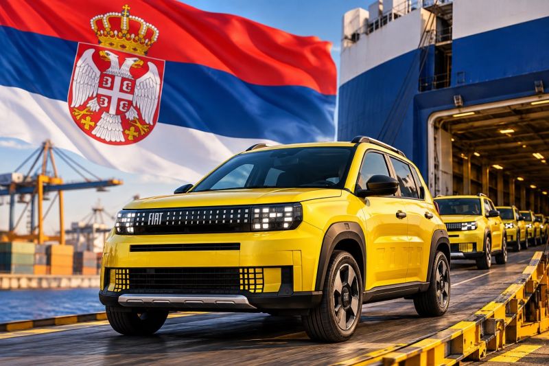 Image for the Tweet beginning: 🚗 🇷🇸 Serbia’s car exports