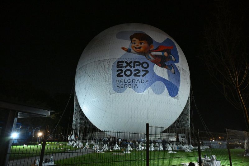 Image for the Tweet beginning: 🇷🇸🎈Serbia’s first panoramic balloon, and