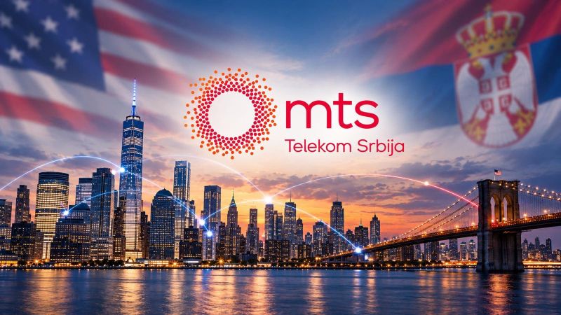 Image for the Tweet beginning: 🇷🇸🇺🇸 Telekom Srbija plans to