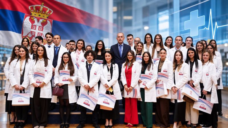 Image for the Tweet beginning: 🇷🇸🏥 Serbia has awarded employment